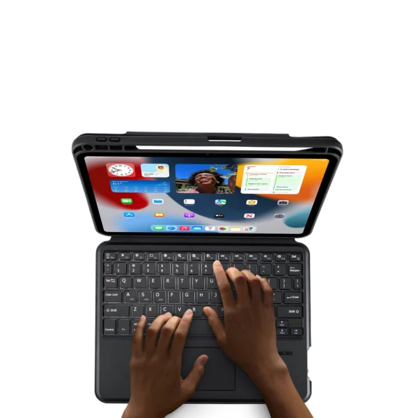 Dux Ducis DK Series Bluetooth Keyboard Case for Apple iPad 10 (2022) - Blackeng