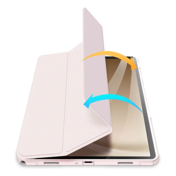 Dux Ducis Toby case with flip stand for Samsung Galaxy Tab A9+ - pinkeng