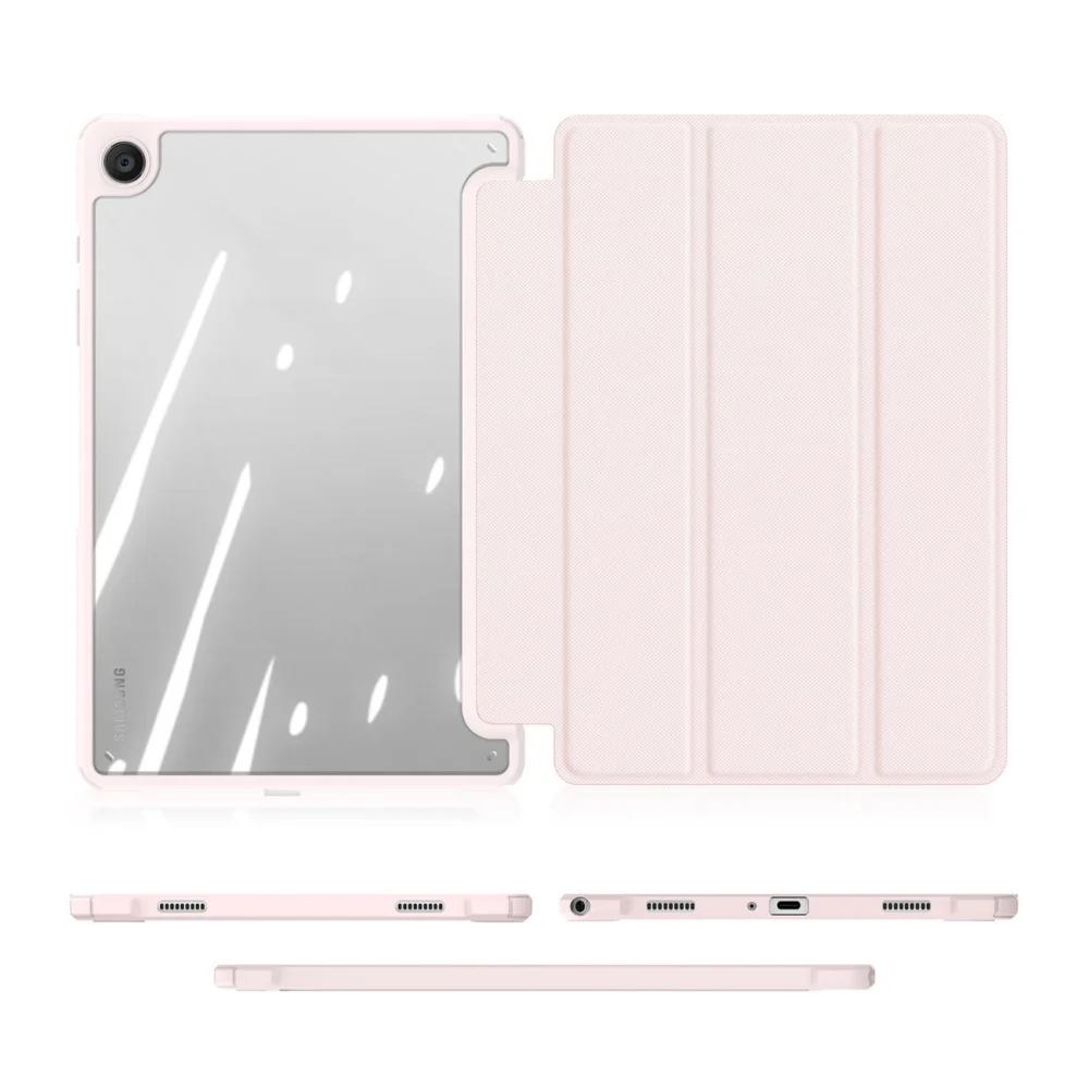 Dux Ducis Toby case with flip stand for Samsung Galaxy Tab A9+ - pinkeng