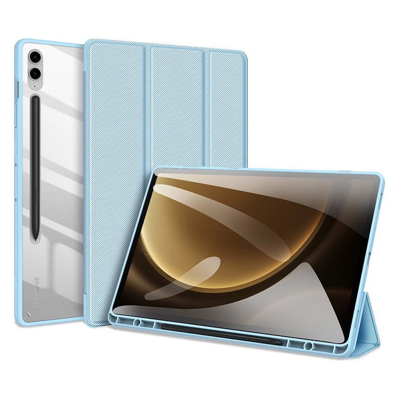 Dux Ducis Toby case with flip stand for Samsung Galaxy Tab S9 FE - blueeng