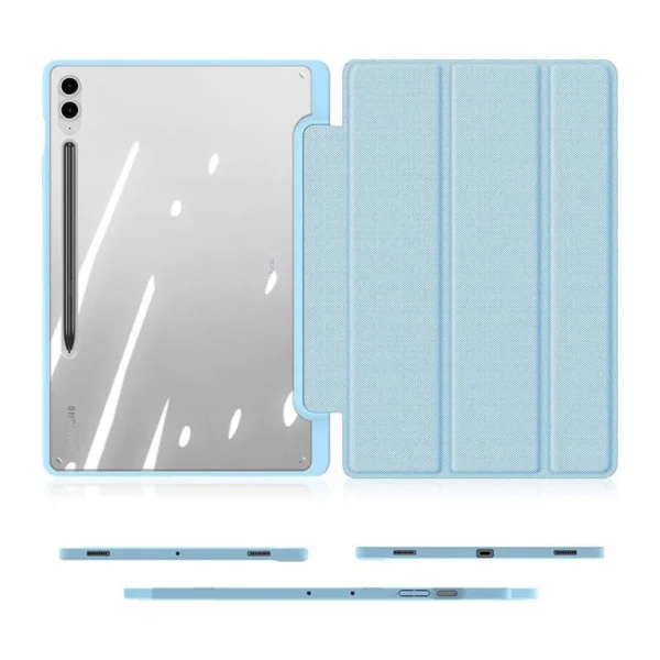 Dux Ducis Toby case with flip stand for Samsung Galaxy Tab S9 FE - blueeng