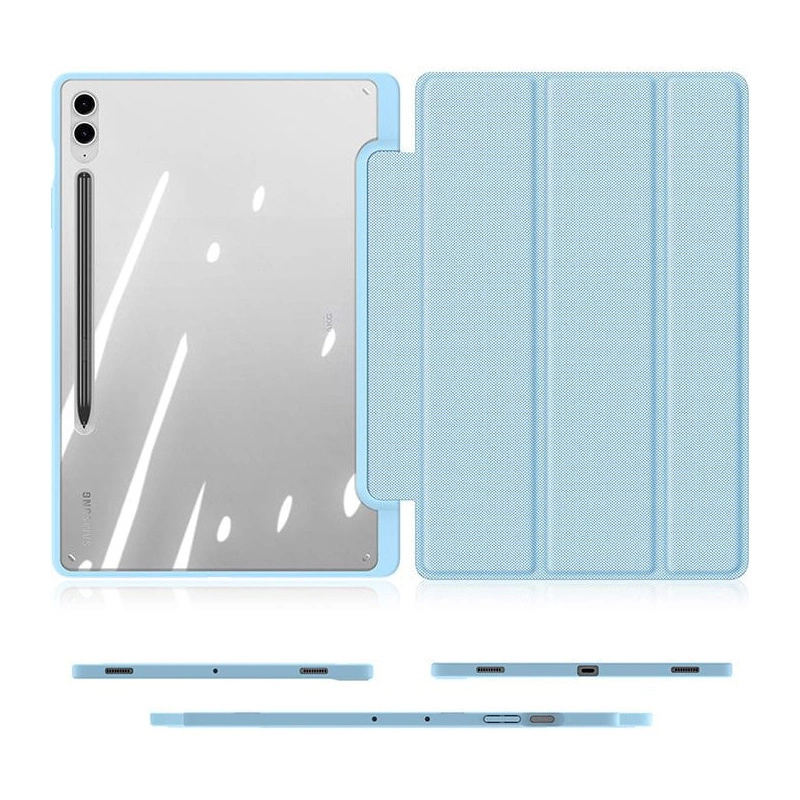 Dux Ducis Toby case with flip stand for Samsung Galaxy Tab S9 FE - blueeng