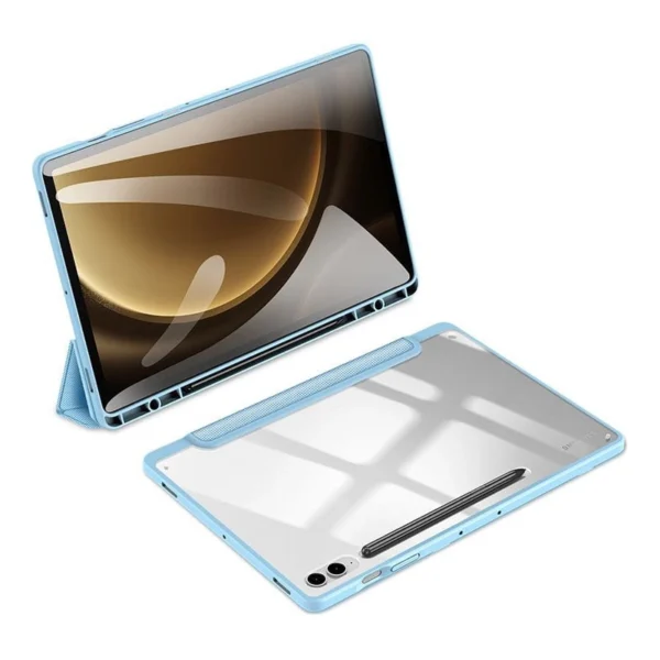 Dux Ducis Toby case with flip stand for Samsung Galaxy Tab S9 FE - blueeng