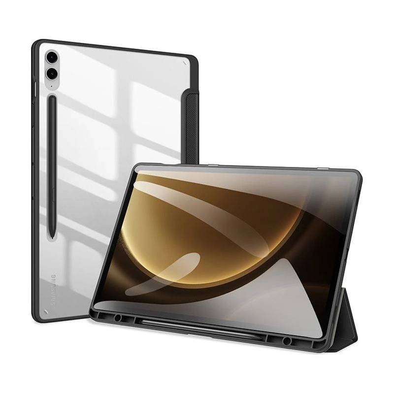 Dux Ducis Toby case with flip stand for Samsung Galaxy Tab S9 FE Plus - blackeng