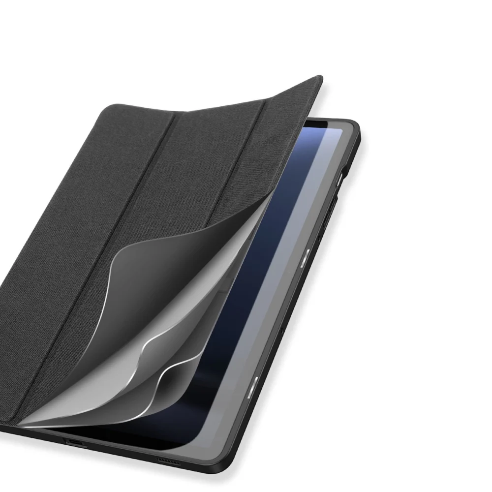 Dux Ducis Domo eco-leather case with stand for Samsung Tab S9 FE+ - blackeng