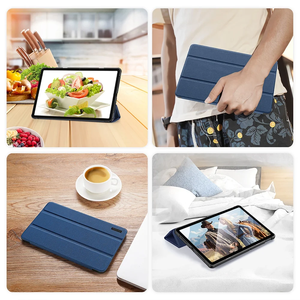 Dux Ducis Domo case with smart sleep function for Xiaomi Redmi Pad SE 11'' tablet - blueeng