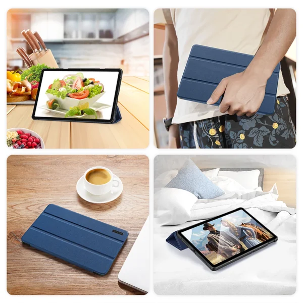 Dux Ducis Domo case with smart sleep function for Xiaomi Redmi Pad SE 11'' tablet - blueeng