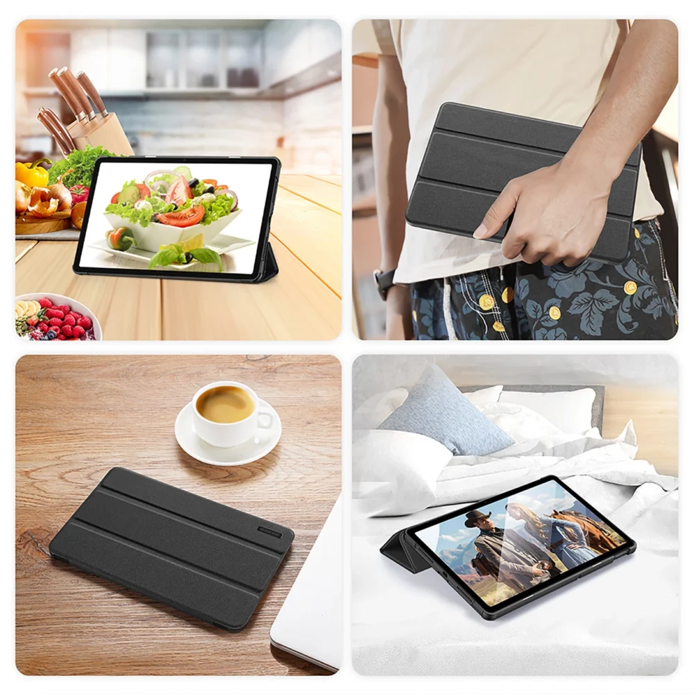 Dux Ducis Domo smart sleep case for Xiaomi Redmi Pad SE 11" tablet - blackeng