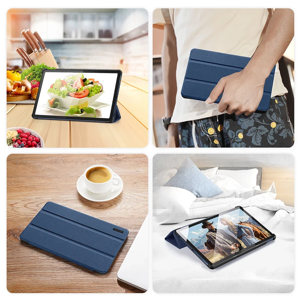 Dux Ducis Domo smart sleep case for Lenovo Tab M10 10.6'' tablet - blueeng