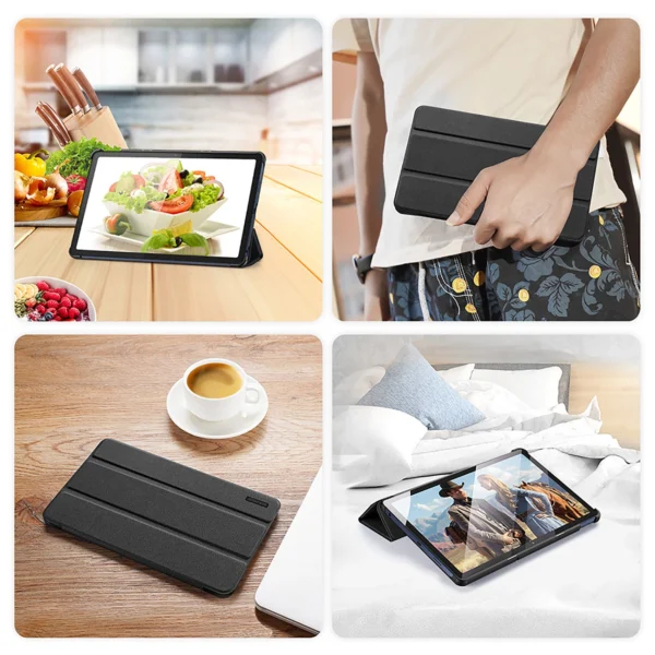 Dux Ducis Domo smart sleep case for Lenovo Tab M10 10.6'' tablet - blackeng
