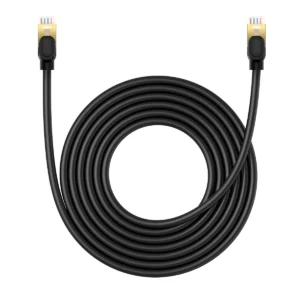 Baseus High Speed ​​Cat 8 40 Gb/s Ethernet cable 5 m - blackeng