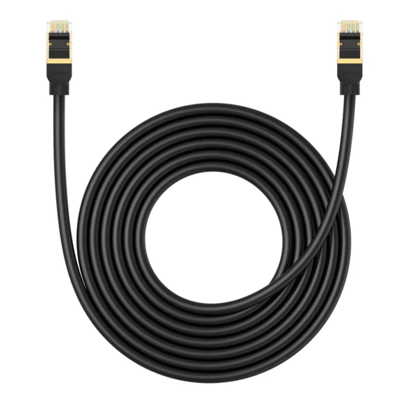 Baseus High Speed ​​Cat 8 40 Gb/s Ethernet cable 5 m - blackeng