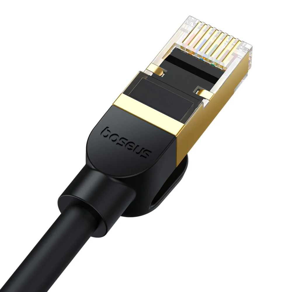 Baseus High Speed ​​Cat 8 40 Gb/s Ethernet cable 5 m - blackeng