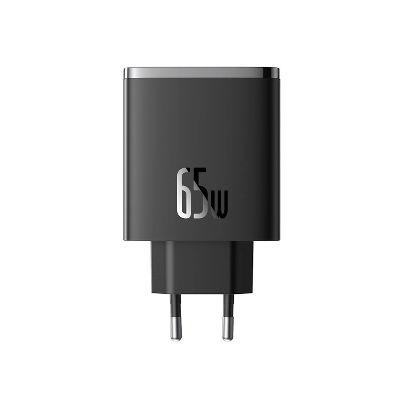Baseus Cube Pro 65W GaN charger 2x USB-C USB-A - blackeng