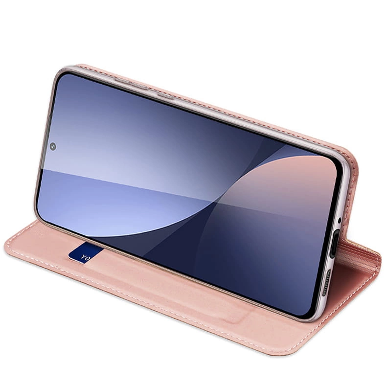 Dux Ducis Skin Pro eco-leather case for Xiaomi Redmi 12 / Redmi 12R - pinkeng