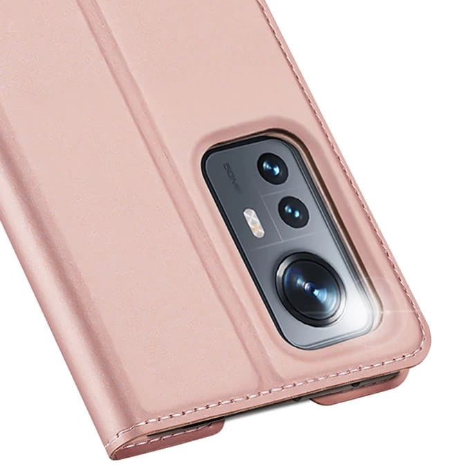 Dux Ducis Skin Pro eco-leather case for Xiaomi Redmi 12 / Redmi 12R - pinkeng