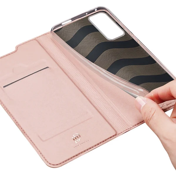 Dux Ducis Skin Pro eco-leather case for Xiaomi Redmi 12 / Redmi 12R - pinkeng