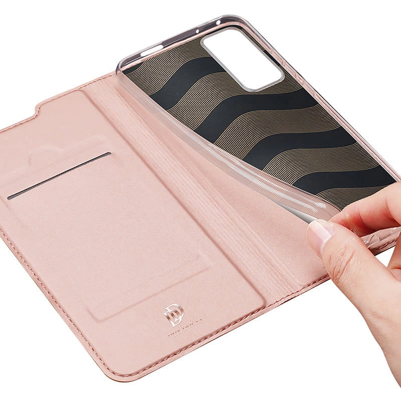 Dux Ducis Skin Pro eco-leather case for Xiaomi Redmi 12 / Redmi 12R - pinkeng