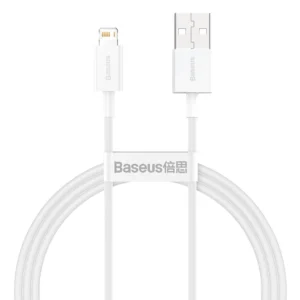 [RETURNED ITEM] Baseus Superior USB - Lightning cable 2.4A 1 m White (CALYS-A02)eng