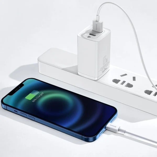 [RETURNED ITEM] Baseus Superior USB - Lightning cable 2.4A 1 m White (CALYS-A02)eng