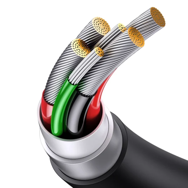 [APRÈS RETOUR] Baseus Superior Series SUPERVOOC USB-A to USB-C cable 65W 1m blackeng