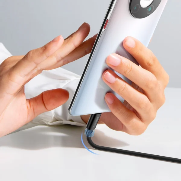 [APRÈS RETOUR] Baseus Superior Series SUPERVOOC USB-A to USB-C cable 65W 1m blackeng