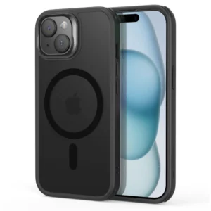 ESR Classic Hybrid Halolock Case with MagSafe for iPhone 15 - Matte Blackeng