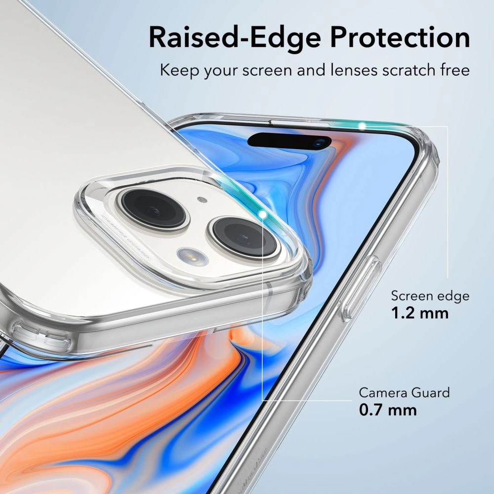ESR Project Zero iPhone 15 Case - Cleareng