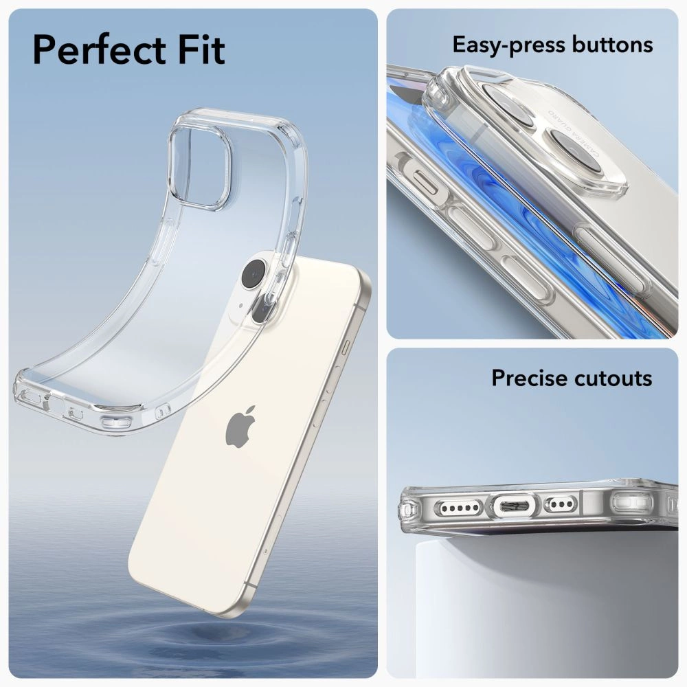 ESR Project Zero iPhone 15 Case - Cleareng