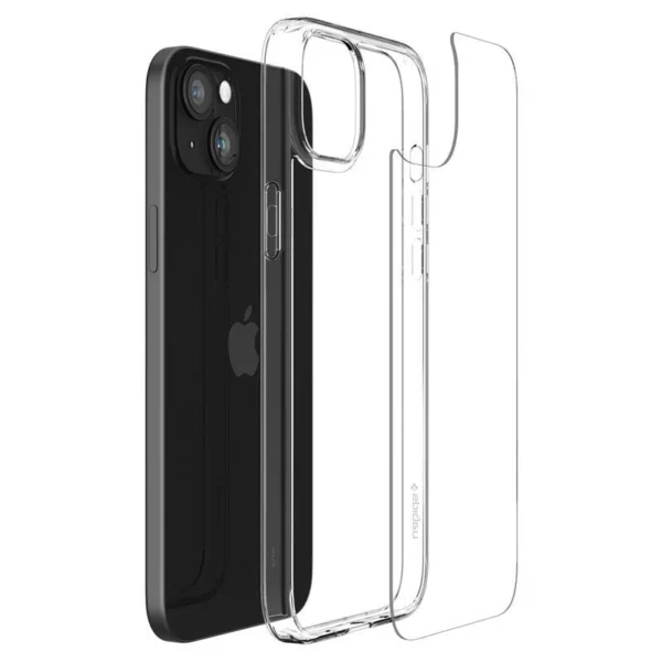 Spigen Airskin Hybrid Case for iPhone 15 Plus - Cleareng