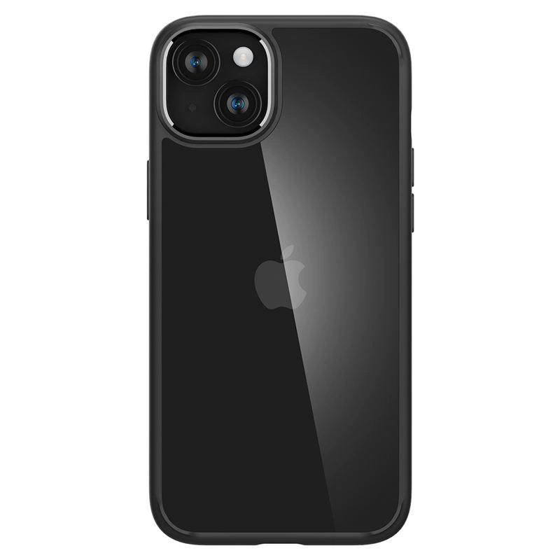 Spigen Crystal Hybrid iPhone 15 Plus Case - Clear Blackeng
