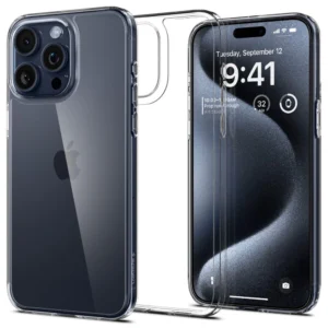 Spigen Airskin Hybrid Case for iPhone 15 Pro - Cleareng