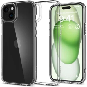 Spigen Ultra Hybrid iPhone 15 Plus Case - Cleareng