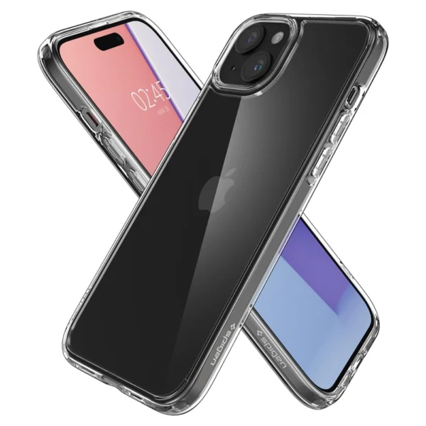 Spigen Ultra Hybrid iPhone 15 Plus Case - Cleareng