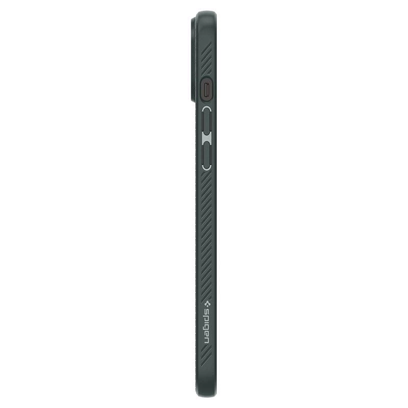 Spigen Liquid Air iPhone 15 Plus Case - Dark Greeneng