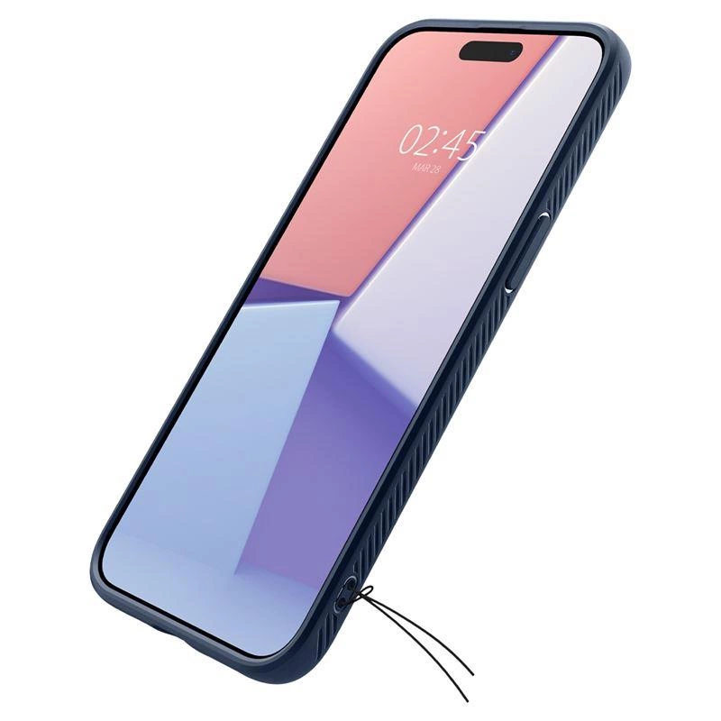 Spigen Liquid Air Case for iPhone 15 Pro Max - Blueeng