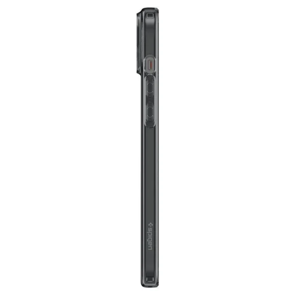Spigen Crystal Flex iPhone 15 Plus Case - Gray-Transparenteng