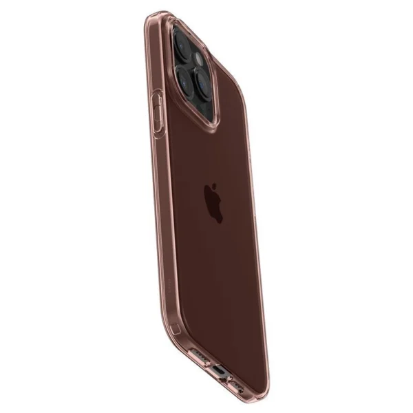 Spigen Crystal Flex Case for iPhone 15 Pro Max - Pink/Transparenteng