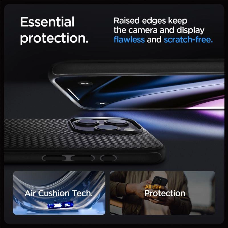 Spigen Mag Armor Case with MagSafe for iPhone 15 Pro - Matte Blackeng