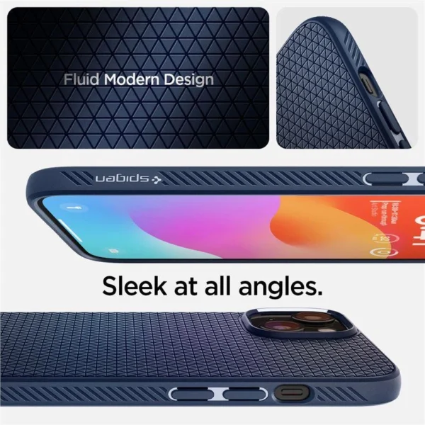 Spigen Liquid Air Case for iPhone 15 Plus - Blueeng