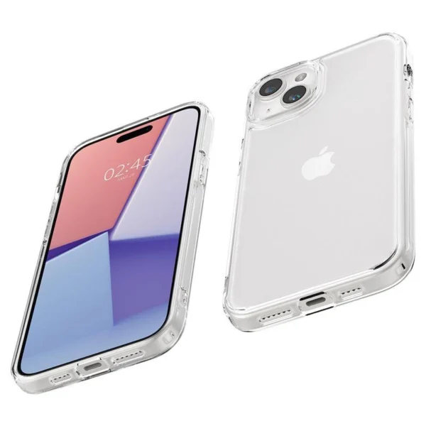 Spigen Crystal Hybrid iPhone 15 Case - Cleareng