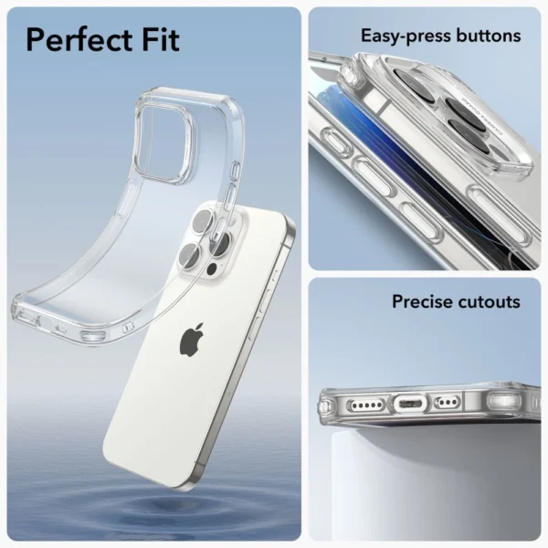 ESR Project Zero iPhone 15 Pro Case - Cleareng