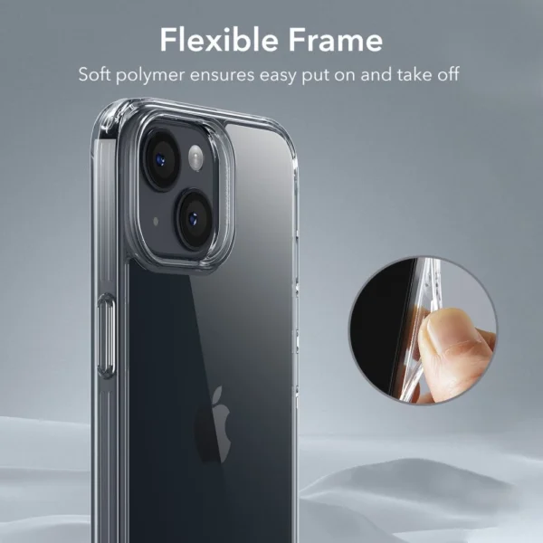 ESR Ice Shield iPhone 15 Plus Case - Cleareng