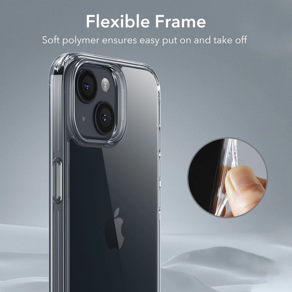 ESR Ice Shield iPhone 15 Plus Case - Cleareng