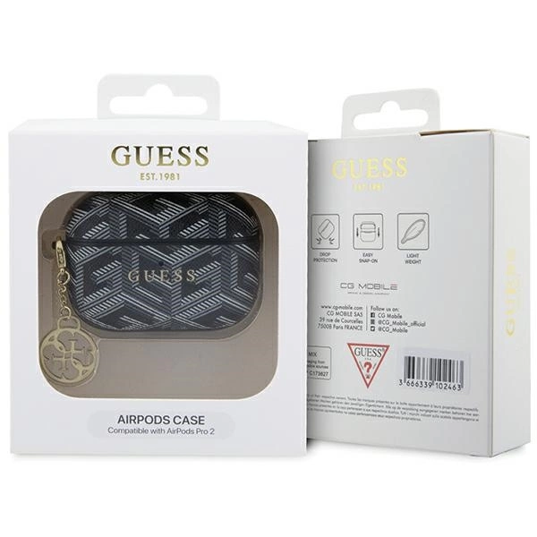 Guess GUAP2PGCE4CK case for AirPods Pro 2 cover - black GCube Charmeng