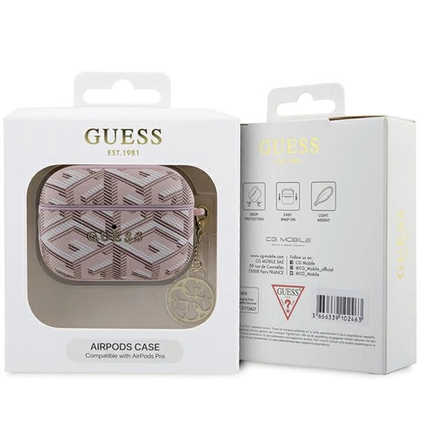 Guess GUAPPGCE4CP case for AirPods Pro - pink GCube Charmeng