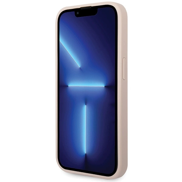Guess 4G Big Metal Logo case for iPhone 15 Pro - pinkeng