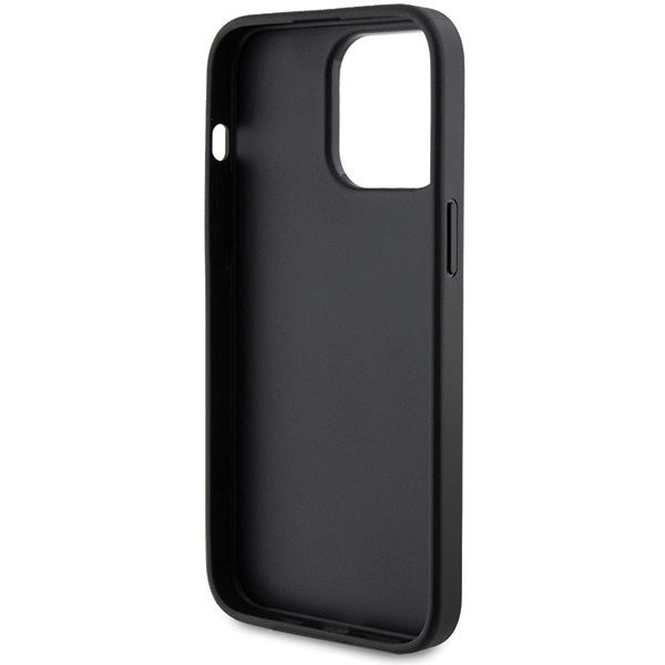 Guess 4G Metal Gold Logo iPhone 15 Pro Case - Grayeng
