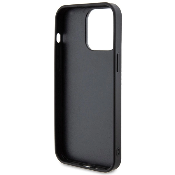Guess Rhinestone Metal Logo case for iPhone 15 Pro - pinkeng