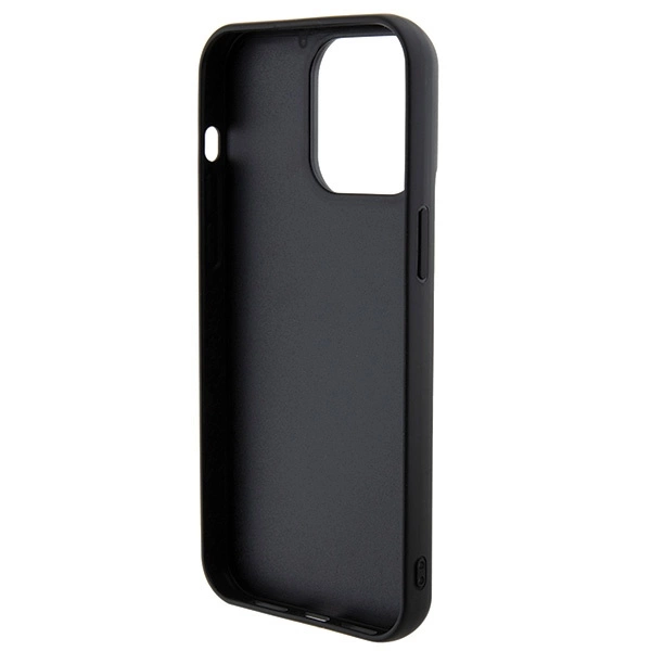 Guess Sequin Script Metal case for iPhone 15 Pro - blackeng